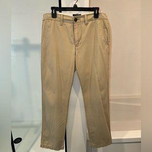 American Eagle Men Relaxed Straight 32 X 34 Khaki pants